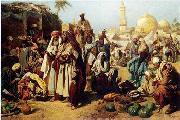 unknow artist Arab or Arabic people and life. Orientalism oil paintings  382 Germany oil painting artist